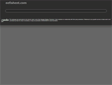 Tablet Screenshot of eefishent.com